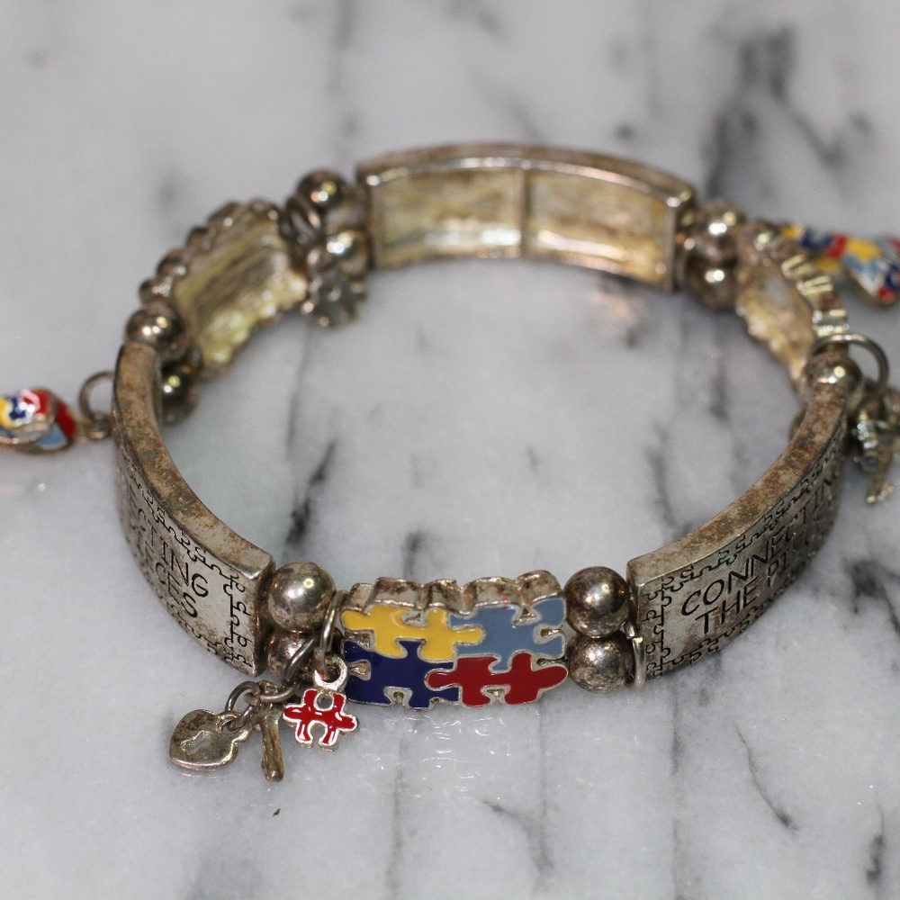 Breast Cancer Awareness Charm Bracelet